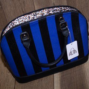 Striped Handbag